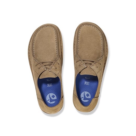 Półbuty damskie BIRKENSTOCK jesienne płaskie sznurowane 