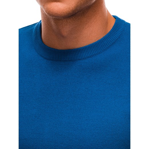 Sweter męski - niebieski V10 EM-SWBS-0100 Edoti XL Edoti