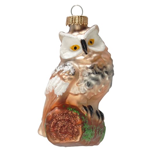 Krebs Glas Lauscha Ozdoba choinkowa ze wzorem - 8 cm ze sklepu Limango Polska w kategorii Dekoracje bożonarodzeniowe - zdjęcie 176256508