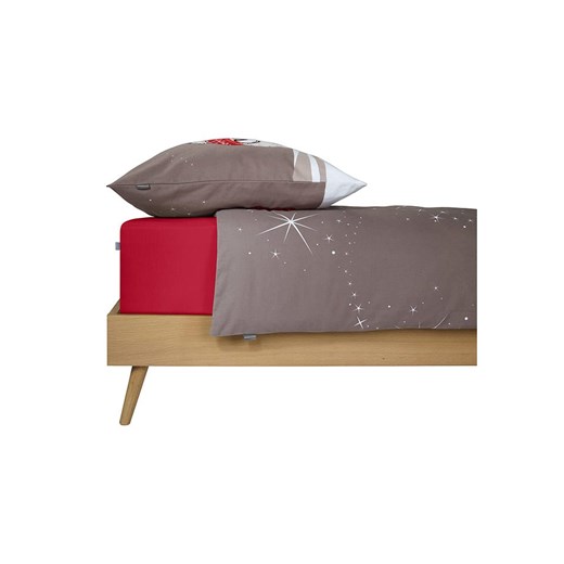 Schiesser Komplet pościeli flanelowej &quot;Olsona&quot; w kolorze szarym Schiesser 135x200 cm promocyjna cena Limango Polska