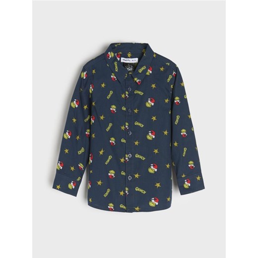 Sinsay - Koszula Grinch - granatowy Sinsay 86 Sinsay