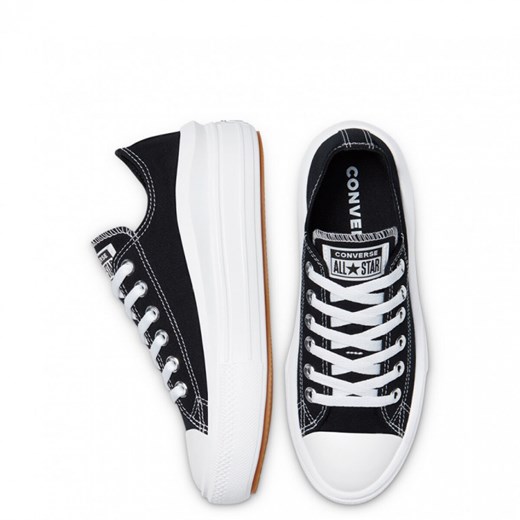 Damskie trampki CONVERSE CHUCK TAYLOR ALL STAR MOVE 570256C - czarne Converse 36,5 wyprzedaż Sportstylestory.com