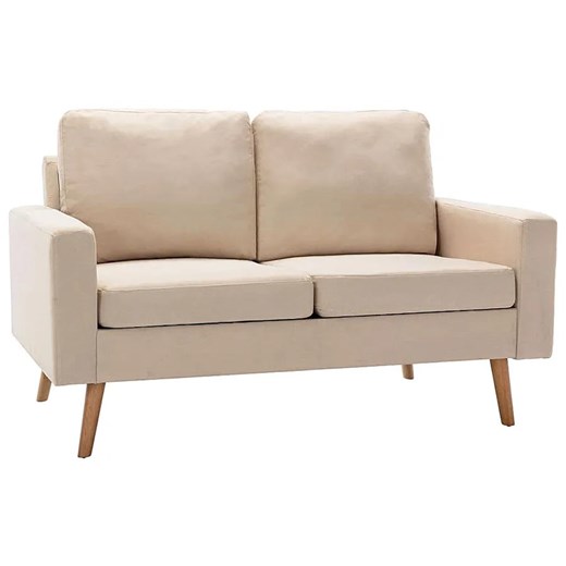 2 osobowa kremowa sofa M9-C04 ze sklepu Edinos.pl w kategorii Sofy i kanapy - zdjęcie 176263759