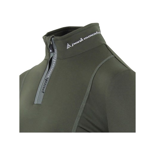 Peak Mountain Koszulka funkcyjna w kolorze khaki Peak Mountain 104 wyprzedaż Limango Polska