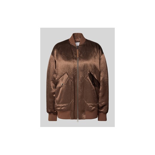 Kurtka damska Maxmara Leisure z acetatu bez kaptura