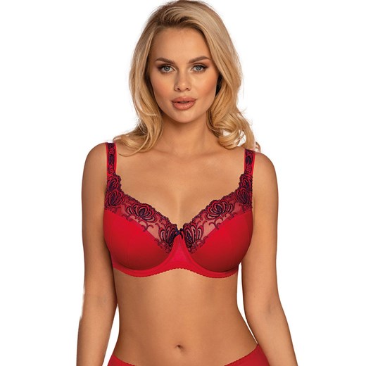 Biustonosz półusztywniany semi-soft VB-457, Kolor czerwony, Rozmiar 100B, Vena ze sklepu Intymna w kategorii Biustonosze - zdjęcie 176275566