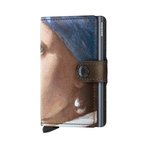 Secrid portfel skórzany Miniwallet Art Pearl Earring ze sklepu ANSWEAR.com w kategorii Portfele damskie - zdjęcie 176279319