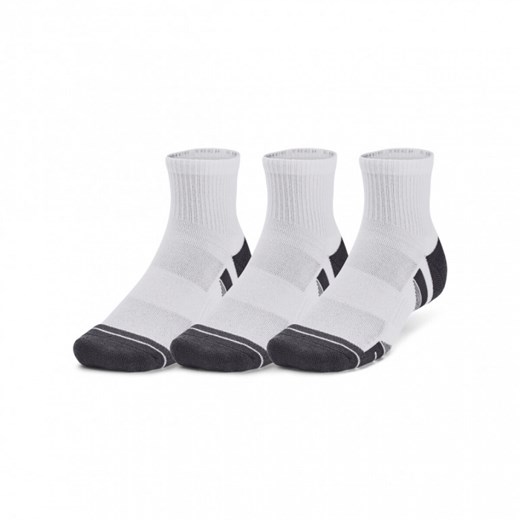 Skarpetki treningowe uniseks Under Armour (3-pack) Performance Tech Qtr - białe Under Armour XL Sportstylestory.com