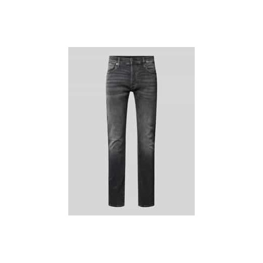 Jeansy o kroju slim fit z 5 kieszeniami ze sklepu Peek&Cloppenburg  w kategorii Jeansy męskie - zdjęcie 176284509