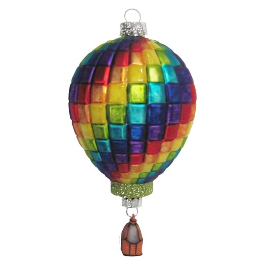 Krebs Glas Lauscha Bombka ze wzorem - dł. 14 cm ze sklepu Limango Polska w kategorii Dekoracje bożonarodzeniowe - zdjęcie 176284678