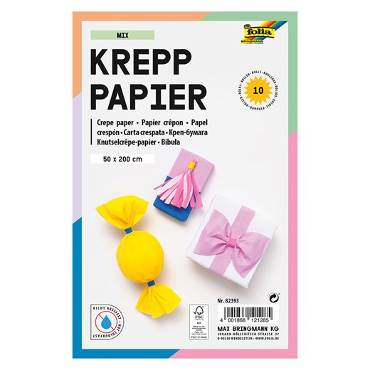 Folia Bibuła (10 szt.) w różnych kolorach Folia onesize wyprzedaż Limango Polska