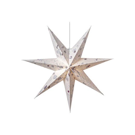 STAR Trading Gwiazda papierowa "Care" w kolorze białym - Ø 60 cm Star Trading onesize promocja Limango Polska