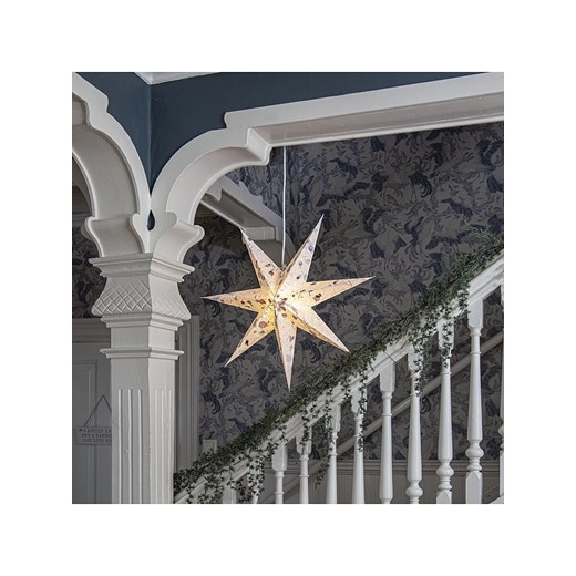 STAR Trading Gwiazda papierowa "Care" w kolorze białym - Ø 60 cm Star Trading onesize Limango Polska okazja