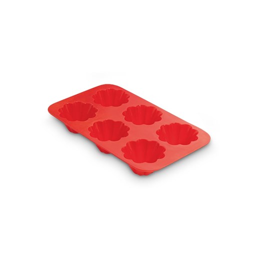 Guardini Silikonowa forma w kolorze czerwonym do muffinek - 29 x 17 x 3,5 cm ze sklepu Limango Polska w kategorii Akcesoria do pieczenia - zdjęcie 176285556