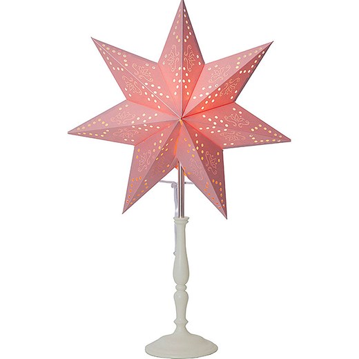 STAR Trading Lampa stojąca &quot;Romantic&quot; - KEE A++ (A++ do E) - 34 x 55 cm ze sklepu Limango Polska w kategorii Lampy stołowe - zdjęcie 176285746