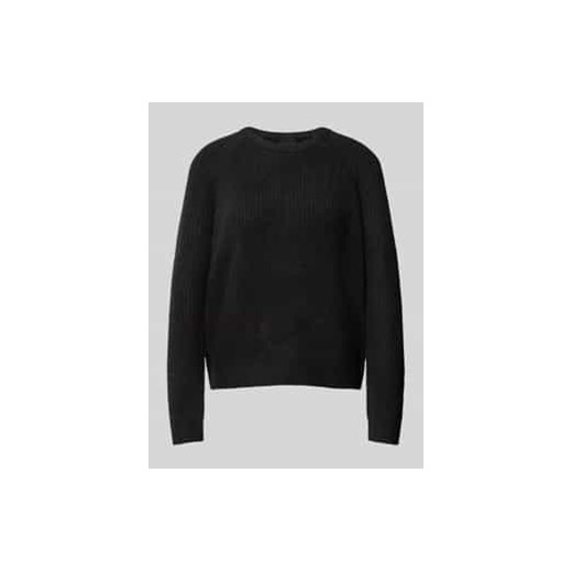 Sweter o kroju relaxed fit z okrągłym dekoltem model ‘OLLA’ ze sklepu Peek&Cloppenburg  w kategorii Swetry damskie - zdjęcie 176288405