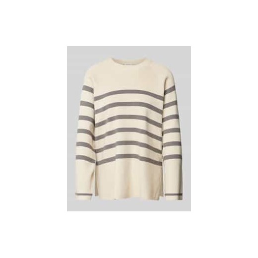 Sweter z dzianiny z okrągłym dekoltem model ‘FIFI’ ze sklepu Peek&Cloppenburg  w kategorii Swetry damskie - zdjęcie 176288455