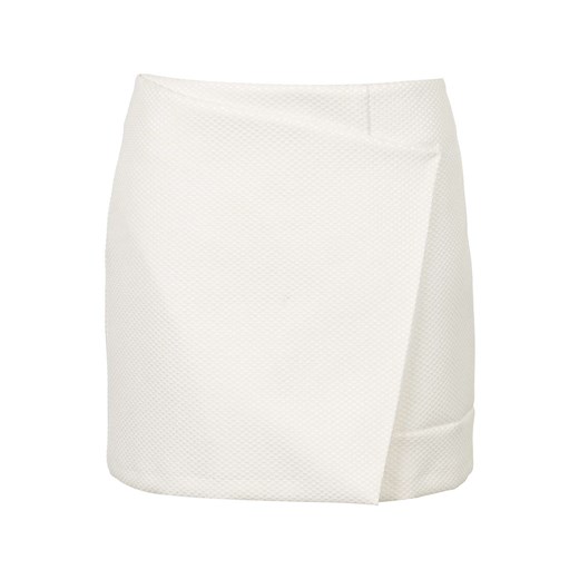 Textured Bonded Wrap Skirt topshop  