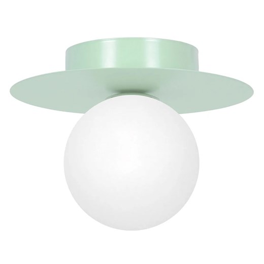Zielony metalowy plafon lampa sufitowa kapelusz - 3X A677 C3-S10 ze sklepu Edinos.pl w kategorii Lampy sufitowe - zdjęcie 176289826