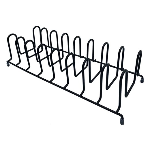 Klasyczny metalowy stojak kuchenny na pokrywki P8-E90 ze sklepu Edinos.pl w kategorii Organizery - zdjęcie 176289977