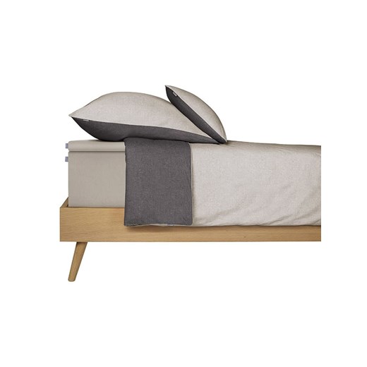 Schiesser Dżersejowe prześcieradło w kolorze srebrnym na topper Schiesser 150x200 cm wyprzedaż Limango Polska