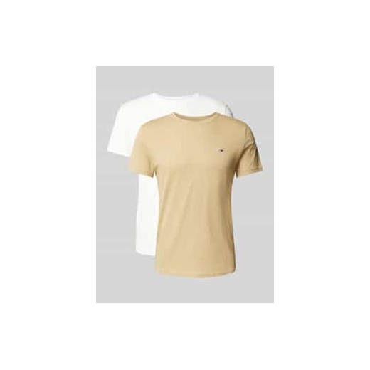 T-shirt o kroju slim fit z wyhaftowanym logo ze sklepu Peek&Cloppenburg  w kategorii T-shirty męskie - zdjęcie 176294976
