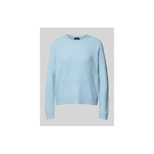 Sweter o kroju relaxed fit z okrągłym dekoltem model ‘OLLA’ ze sklepu Peek&Cloppenburg  w kategorii Swetry damskie - zdjęcie 176294987