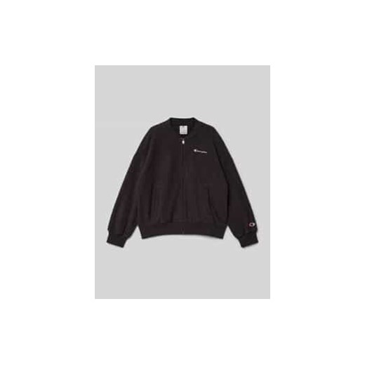 Bluza rozpinana z wyhaftowanym logo ze sklepu Peek&Cloppenburg  w kategorii Bluzy dziewczęce - zdjęcie 176295008