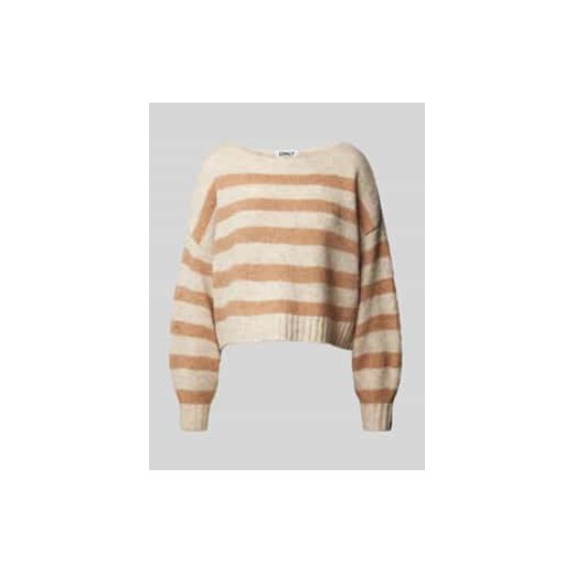 Sweter z dzianiny z obniżonymi ramionami model ‘AYA LIFE’ ze sklepu Peek&Cloppenburg  w kategorii Swetry damskie - zdjęcie 176295028