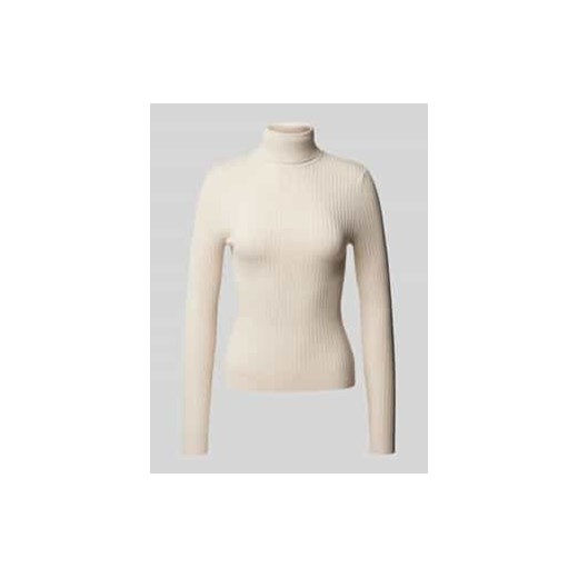 Sweter z dzianiny z golfem model ‘KAROL’ ze sklepu Peek&Cloppenburg  w kategorii Swetry damskie - zdjęcie 176295055
