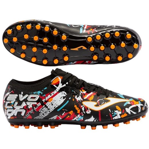 Buty piłkarskie korki Joma Evolution lanki ze skarpetą AG Joma Decathlon okazyjna cena