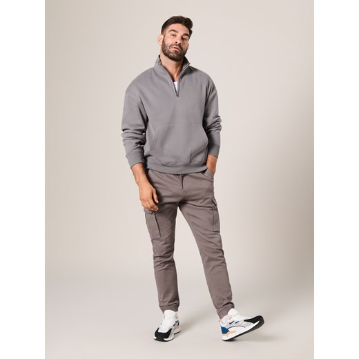 Sinsay - Spodnie jogger - szary Sinsay 32 Sinsay