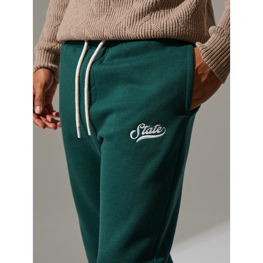 Sinsay - Spodnie dresowe - zielony Sinsay S Sinsay