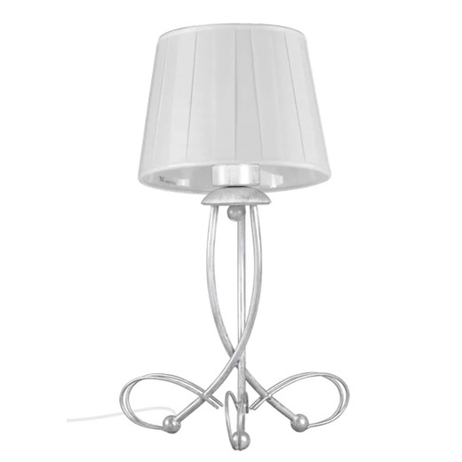 Stylowa klasyczna lampa stołowa abażurowa - A746-Ambio ze sklepu Edinos.pl w kategorii Lampy stołowe - zdjęcie 176301855