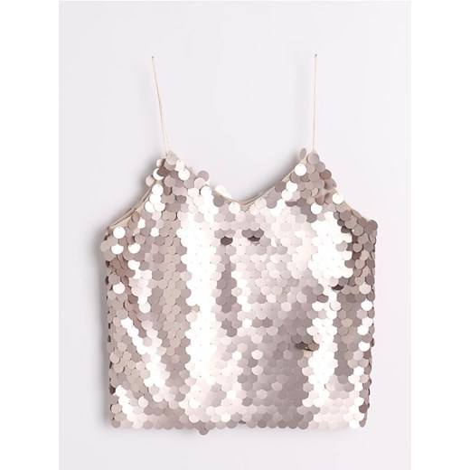 Sinsay - Top - złoty Sinsay XL Sinsay