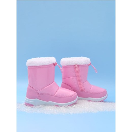 Sinsay - Buty - różowy ze sklepu Sinsay w kategorii Buty zimowe dziecięce - zdjęcie 176302949