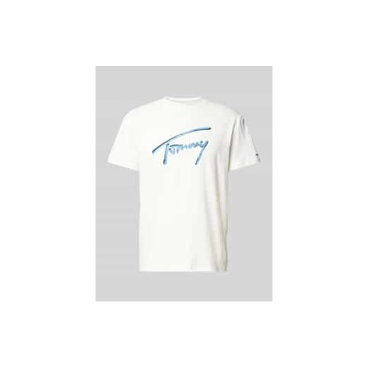 T-shirt z nadrukiem z logo ze sklepu Peek&Cloppenburg  w kategorii T-shirty męskie - zdjęcie 176309266