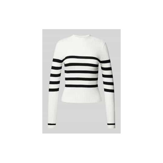 Sweter z prążkowanej dzianiny model ‘FIFI’ ze sklepu Peek&Cloppenburg  w kategorii Swetry damskie - zdjęcie 176310878