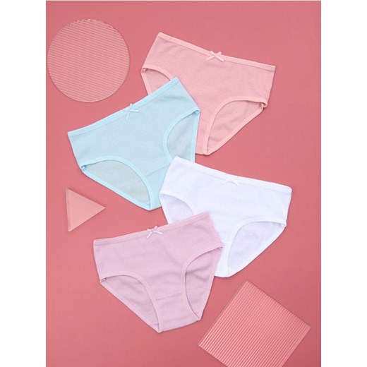 Sinsay - Majtki 4 pack - wielobarwny ze sklepu Sinsay w kategorii Majtki dziecięce - zdjęcie 176315107