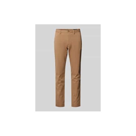 Chinosy o kroju regular fit z kieszenią z tyłu ze sklepu Peek&Cloppenburg  w kategorii Spodnie męskie - zdjęcie 176315516