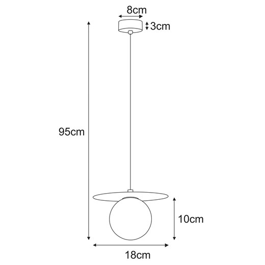 Lampa wisząca Lumes