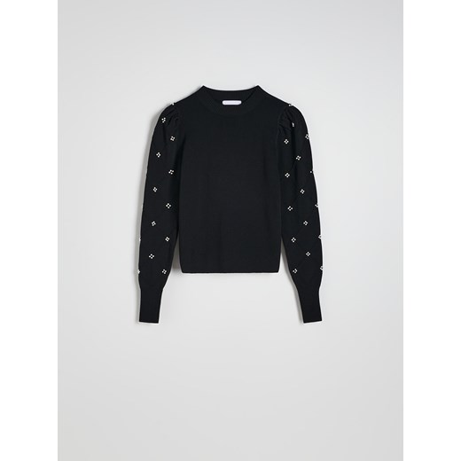 Sweter damski Reserved z okrągłym dekoltem 