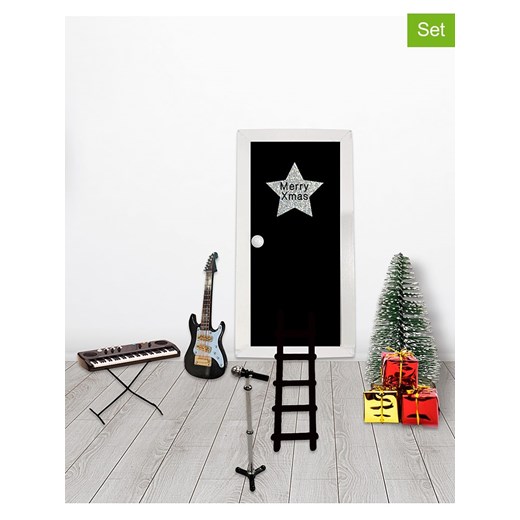 Tanner Zestaw akcesoriów świątecznych "Rock Edition" w kolorze czarnym - id: 13195807 - marki Tanner - 176323687 Tanner Zestaw akcesoriów świątecznych "Rock Edition" w kolorze czarnym ze sklepu Limango Polska w kategorii Dekoracje - zdjęcie 176323687