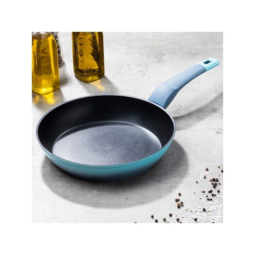 Chefware Patelnia w kolorze błękitnym - Ø 24 cm ze sklepu Limango Polska w kategorii Garnki - zdjęcie 176323769