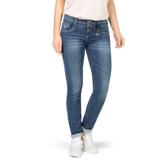 Timezone Dżinsy &quot;Enya&quot; - Slim fit - w kolorze niebieskim ze sklepu Limango Polska w kategorii Jeansy damskie - zdjęcie 176324057