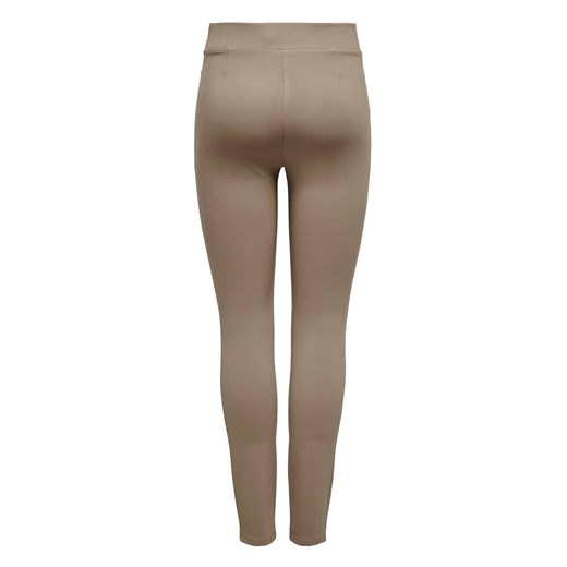 Brązowe spodnie damskie ONLY casual 