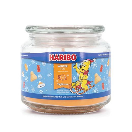 Haribo Świeca zapachowa &quot;Haribo Winter Fun&quot; - 300 g ze sklepu Limango Polska w kategorii Świece i dyfuzory - zdjęcie 176324557