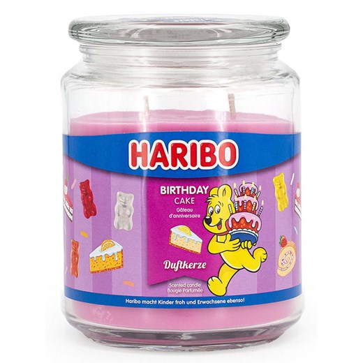 Haribo Świeca zapachowa &quot;Haribo Birthday Cake&quot; - 510 g onesize wyprzedaż Limango Polska