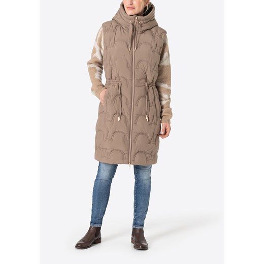 Timezone Kamizelka pikowana w kolorze beżowym Timezone M okazja Limango Polska