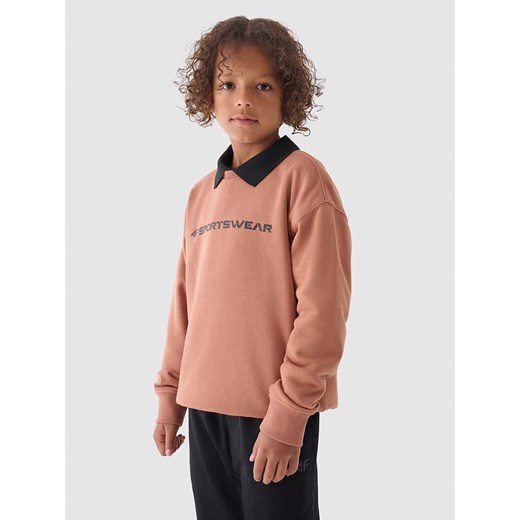 4F Bluza w kolorze beżowym ze sklepu Limango Polska w kategorii Bluzy chłopięce - zdjęcie 176325885